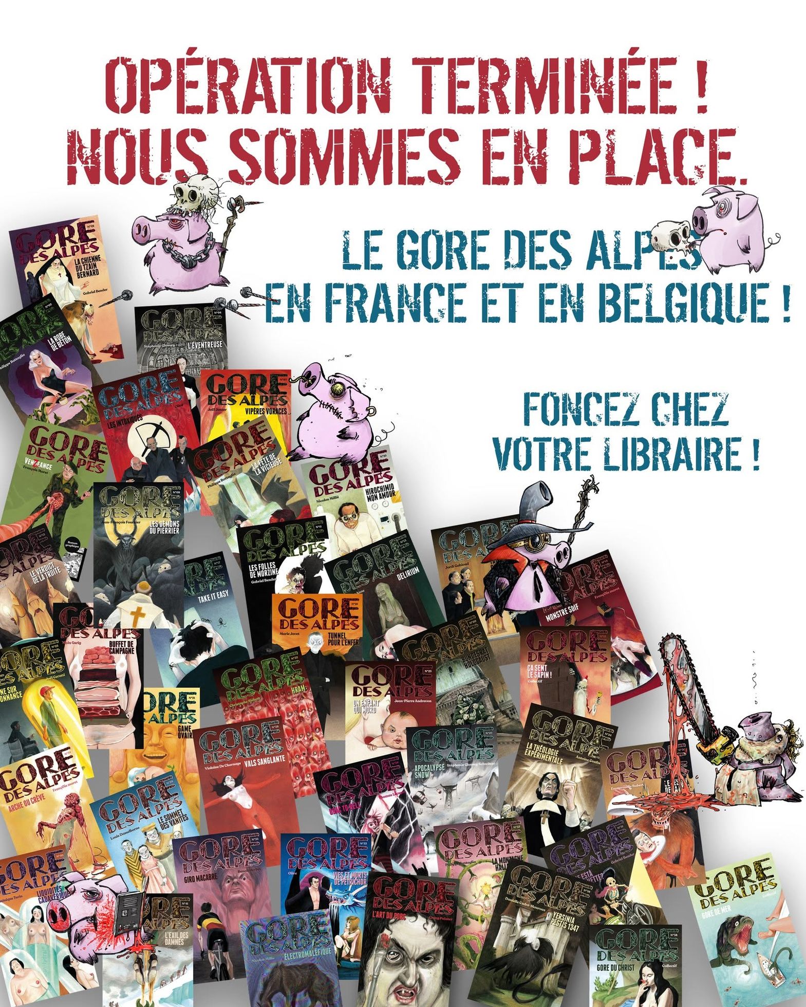 Une nouvelle maison d'édition disponible en France : Le Gore des Alpes
